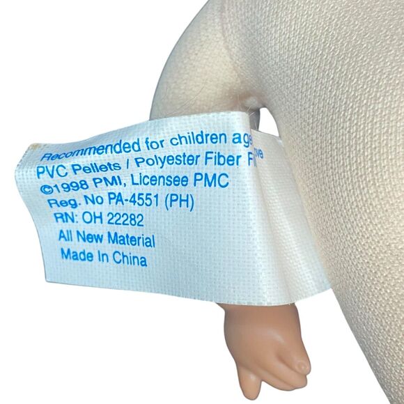 Vintage Precious Moments Doll Carolyne Friendship Garden Doll Blonde 5.25" 1998 - Picture 14 of 14